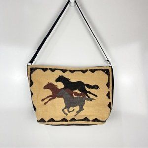 Elegant Horse Design Tote Bag